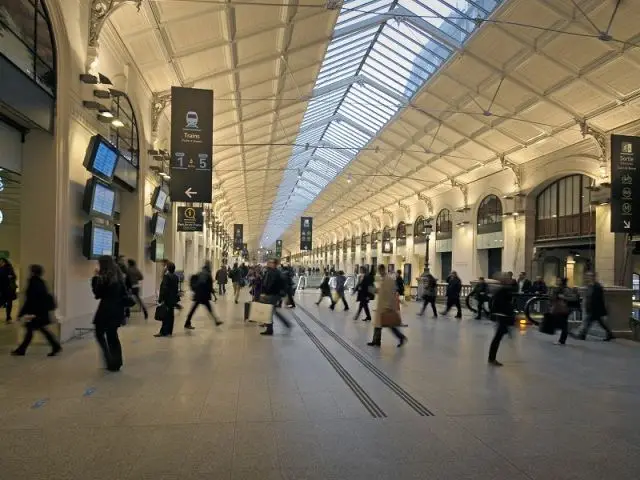 En cours d'achèvement - gare saint lazare