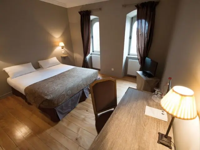 Chambre double de l'hôtel Le Sauvage - Hôtel Le Sauvage à Besançon