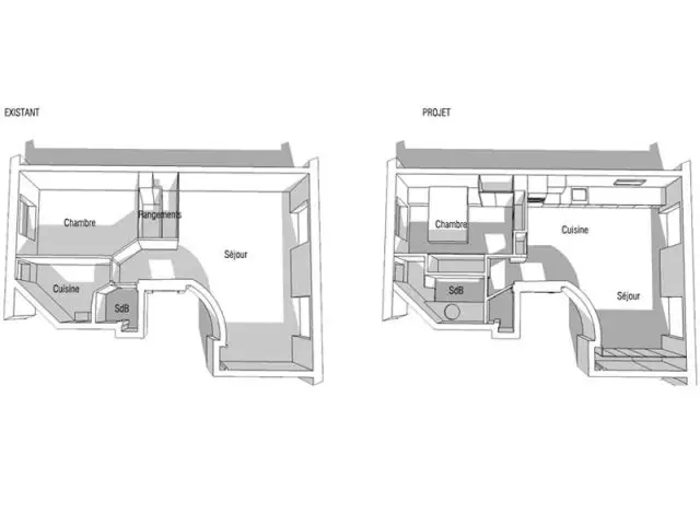 Plans - Reportage pied à terre parisien