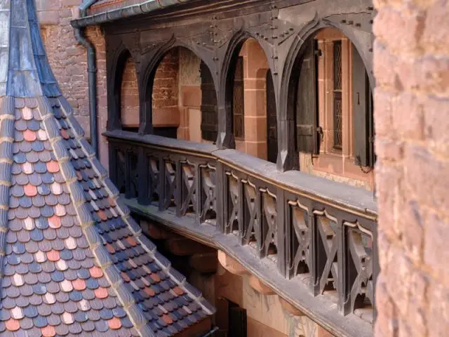 Galeries en bois - Château du Haut Koenigsbourg