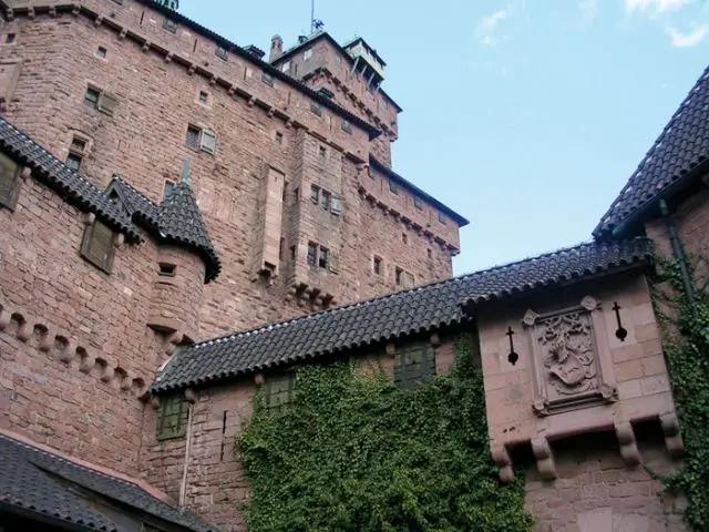 Entrée du château - Château du Haut Koenigsbourg