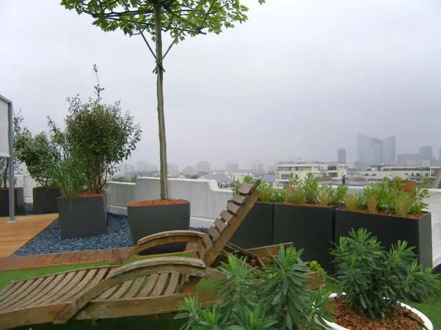 Structurer les espaces avec la végétation - terrasse