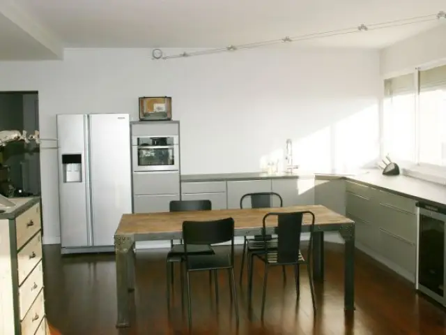 Cuisine après travaux - Rénovation appartement à Lyon