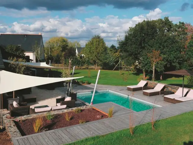 Une terrasse complète - reportage terrasse