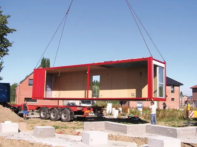 Arrivée des conteneurs aménagés - Maison containers