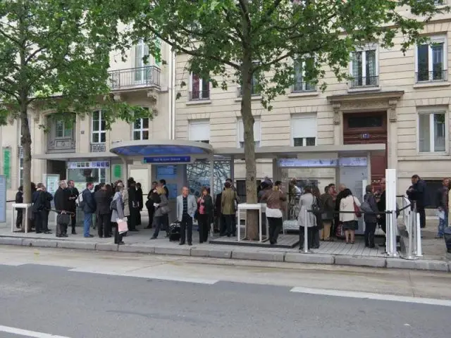 Vue générale - Station de bus expérimentale