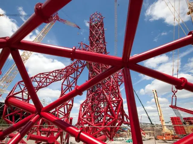 Construction de la tour Orbit - Tour Orbit