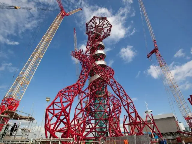 Construction de la tour Orbit - Tour Orbit