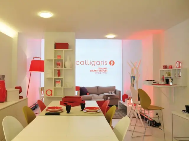 A l'étage, des espaces malins - Boutique Calligaris