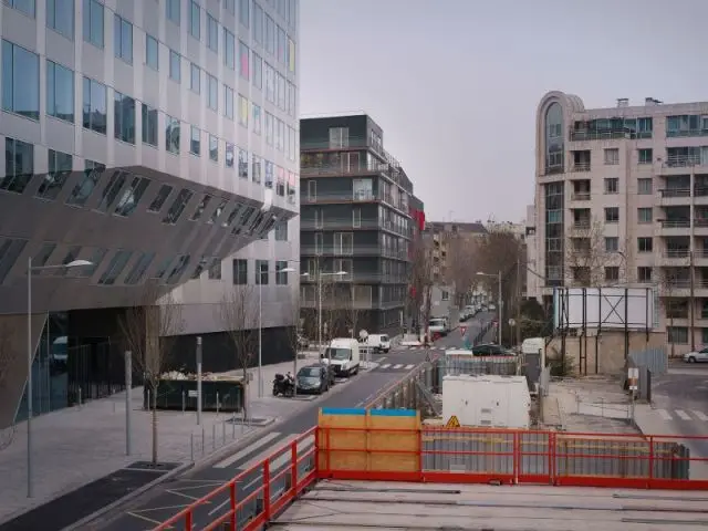 Insertion de l'îlot dans le paysage urbain - 70° Sud