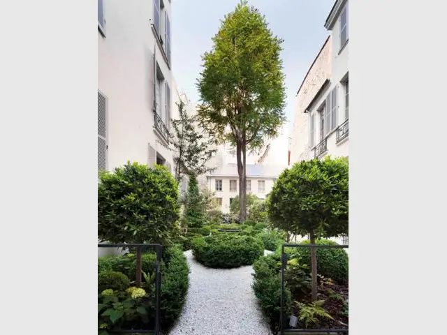 Entrée du jardin rue de Seine - Jardin rue de Seine