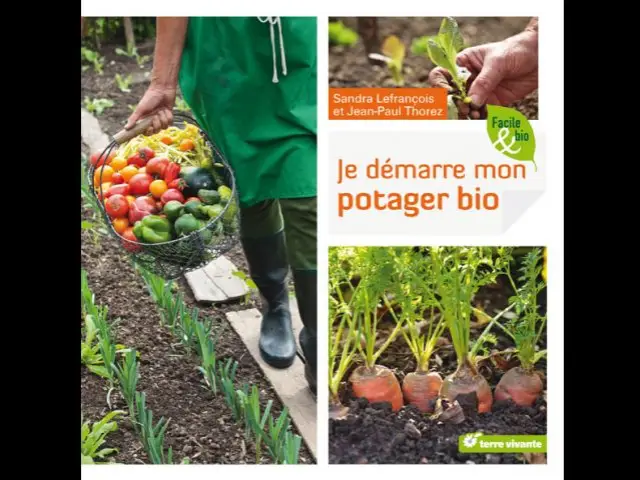 Créer son potager bio - Livres jardin