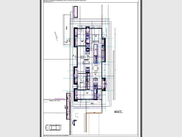 Plan de la maison - maison barres-coquet