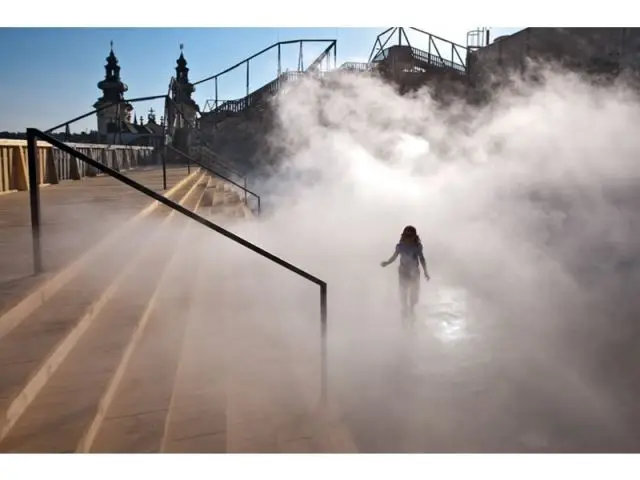 Fujiko Nakaya - Métamorphoses urbaines Lille 2012