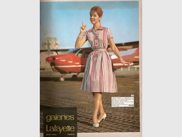 Couverture catalogue été 1961, 1961  - Archives Galeries Lafayette