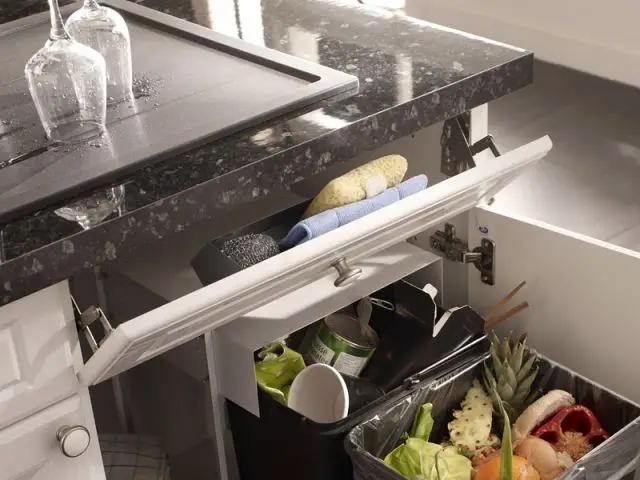 Un rangement pour les éponges - Rangement cuisine