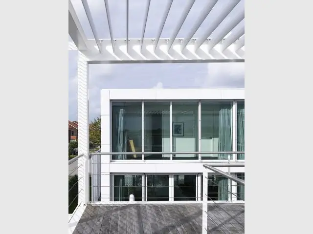 Terrasse - Steel study house 2