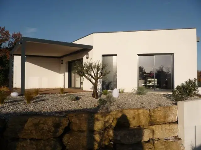 Un maison bioclimatique - maison niort