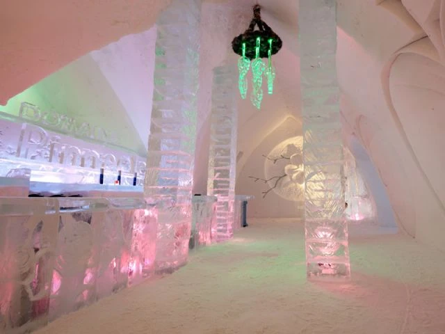 Bar de glace - Hôtel de glace