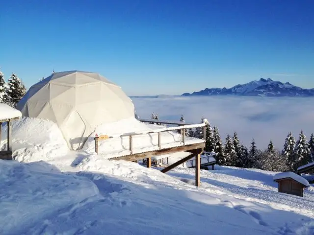 Au dessus des nuages - Hôtel WhitePod