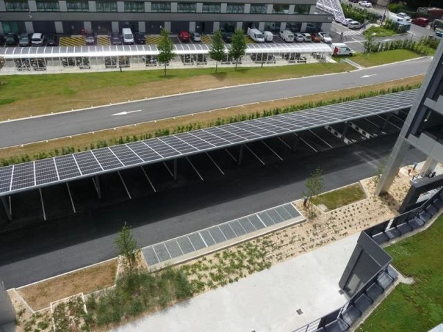 Parkings photovoltaïques - Green Office