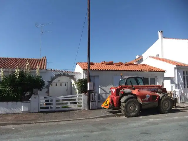 Travaux toiture - Chantier Vendée  maison 1948 rénovée I-Revov