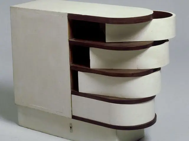 Cabinet à tiroirs pivotants - Eileen Gray