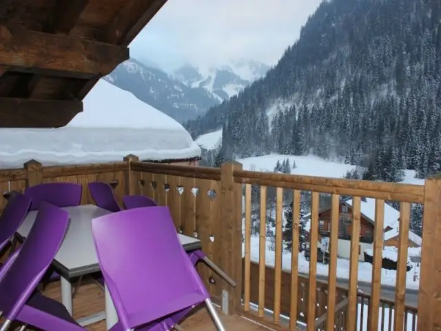 Le balcon  - Chalet mgm à Chatel