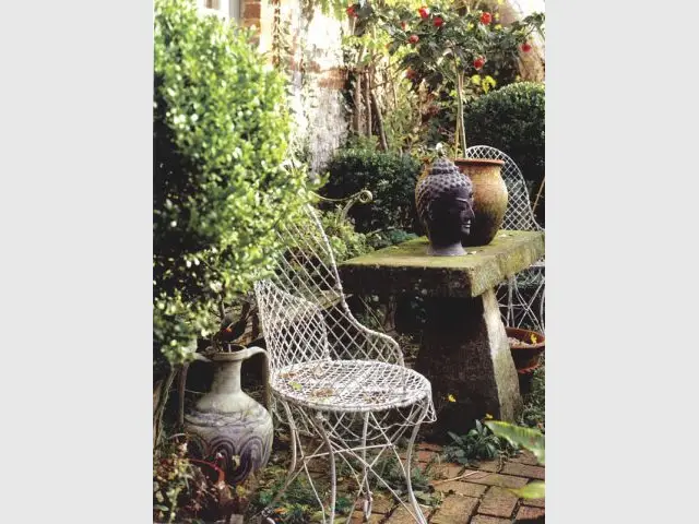 Mobilier vintage - jardin vintage 