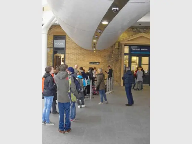 Une gare symbolique  - La gare de King's Cross à Londres