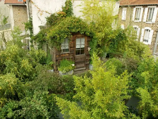 Une cabane végétalisée - Carnet de travail d'un jardinier paysagiste