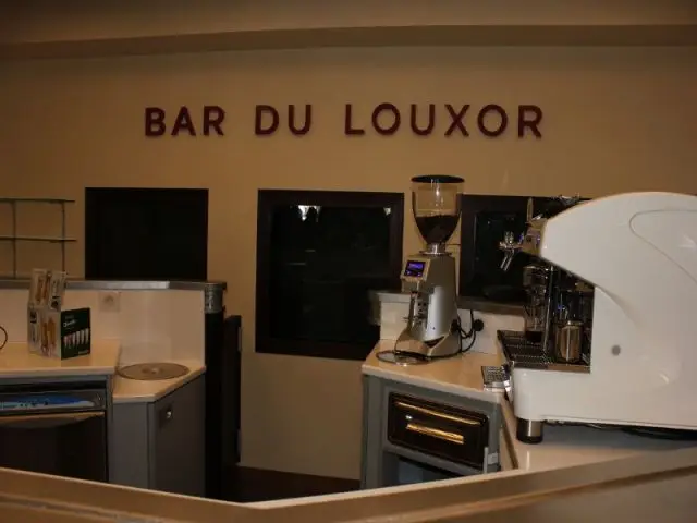 Le bar  - Cinéma le Louxor à Paris 10 ème