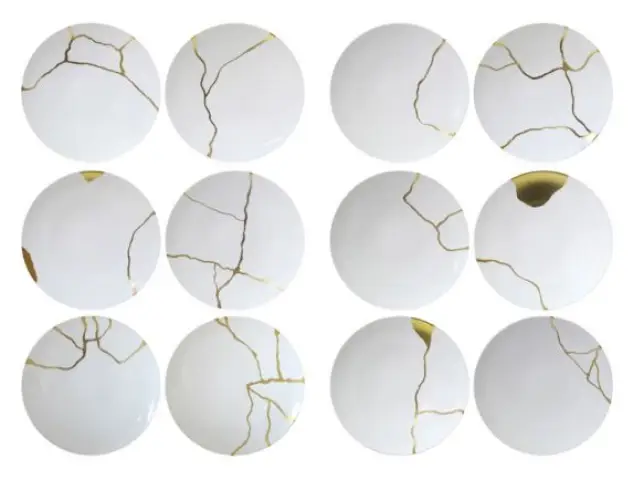 Bernardaud 150 ans 'Kintsugi ' de Sarkis