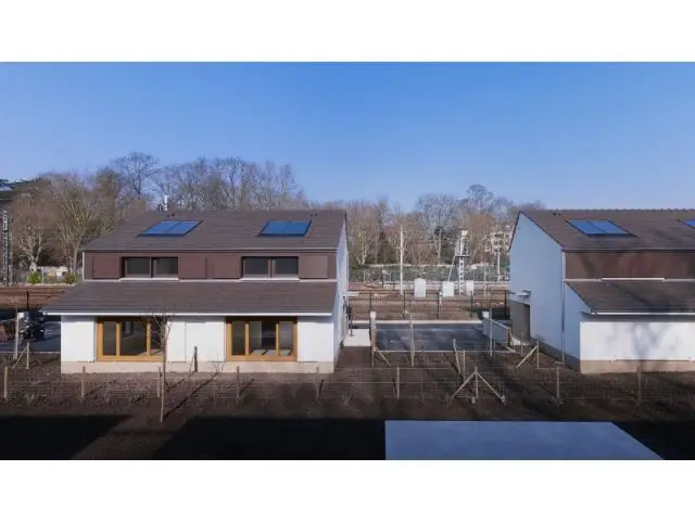 Côté voie ferrée - logements Marne la coquette