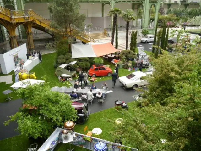 L'espace Nationale 7, pour se détendre et penser aux vacances - L'art du Jardin - Grand Palais