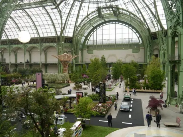 La nef et la Cabane perchée - L'art du Jardin - Grand Palais