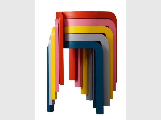 Tabouret SPIN (Staffan Holm ) - Musée des Arts et Métiers - Design [R]evolution