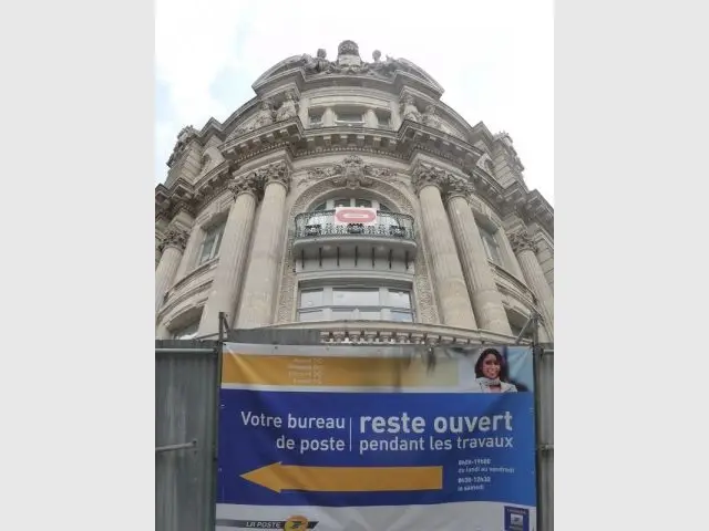 Travaux en site occupé - Hôtel des Postes Lille