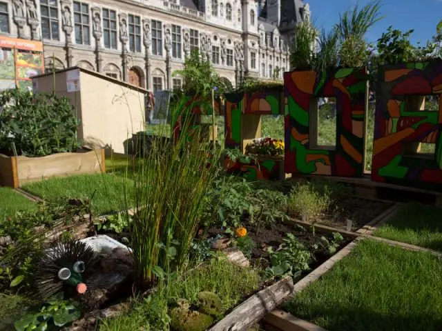 Jardin de l'Hôtel de Ville - Jardin éphémère de l'hôtel de Ville