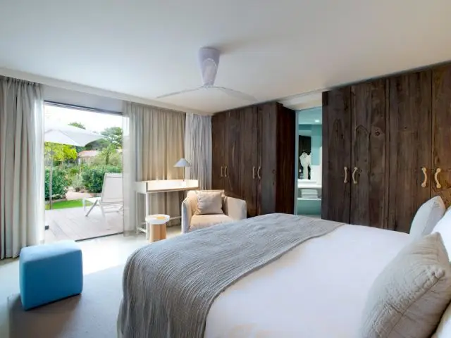 Une chambre couleur de la mer - Hôtel La Plage Casadelmar