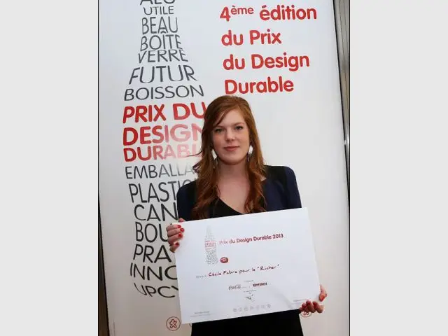 Cécile Fabre, lauréate du Prix du Design Durable 2013 - Prix du Design Durable 2013