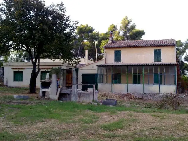 Bastide côté sud - Avant - Bastide Aix-en-Provence