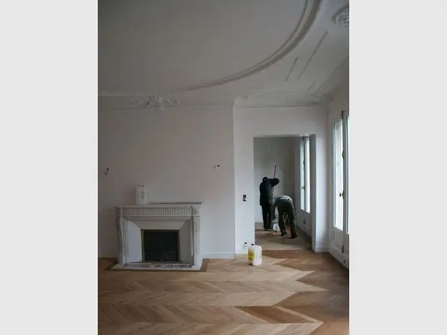 Parquet en point de Hongrie