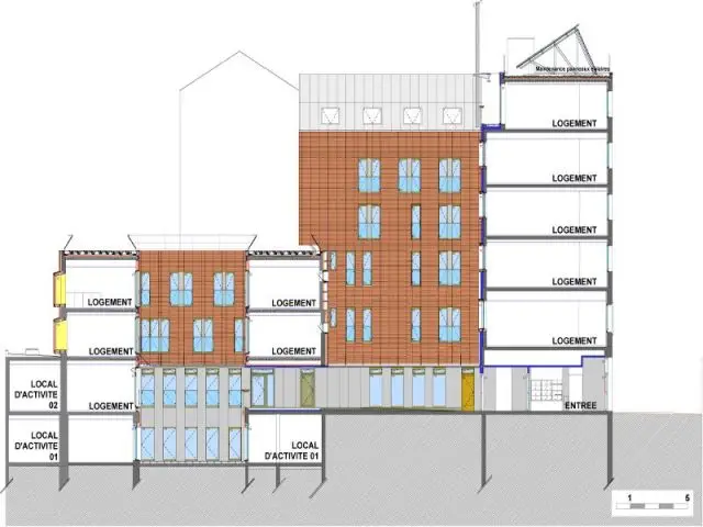 Plan détaillé du programme  - Réhabilitation de 18 logements dans le 12ème à paris