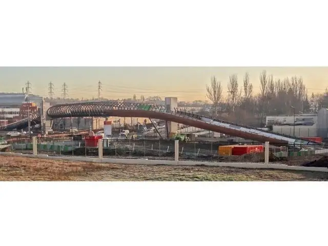 Un chantier relativement court - Passerelle Villetaneuse