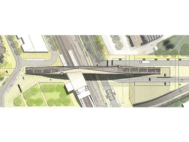 Plan masse - Passerelle Villetaneuse