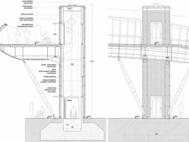 Détails structurels - Passerelle Villetaneuse