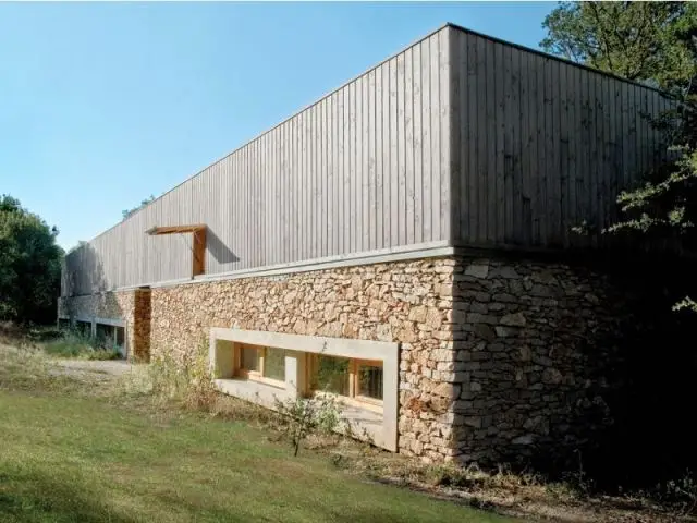 Façade Sud - maison Pierre Audat