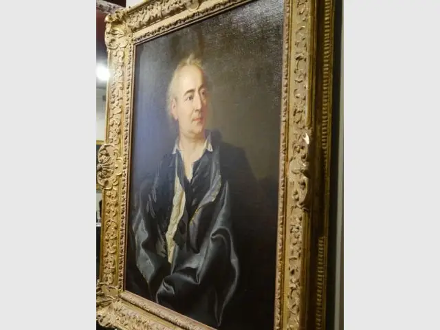 Le véritable portrait de Diderot - Maison des Lumières - musée Diderot - Langres