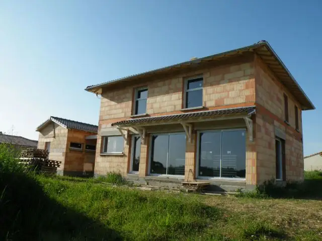 Une construction compacte - Maison BBC-Effinergie - Val de Saône - Rhône